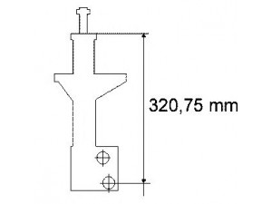 BOGE 32-A70-0 amortizatorius 
 Pakaba -> Amortizatorius
191 413 031 G, 357 413 031, 357 413 031 B