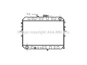 AVA QUALITY COOLING MZ2045 radiatorius, variklio aušinimas 
 Aušinimo sistema -> Radiatorius/alyvos aušintuvas -> Radiatorius/dalys
F85015200A