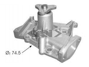 SPIDAN 91730 vandens siurblys 
 Aušinimo sistema -> Vandens siurblys/tarpiklis -> Vandens siurblys
0K30C15010A, 251002X100