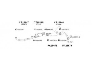 VENEPORTE 450181 išmetimo sistema 
 Išmetimo sistema -> Išmetimo sistema, visa