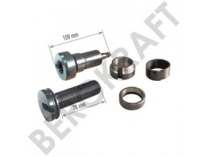 BERGKRAFT BK8500104 remonto komplektas, stabdžių apkaba