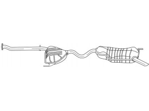 AKS DASIS SG16662 galinis duslintuvas