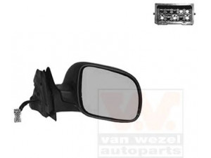 VAN WEZEL 0323818 išorinis veidrodėlis 
 Kėbulas -> Langai/veidrodėliai -> Veidrodėlis
8D1857508, 8D1858532K+857508+536