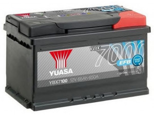 YUASA YBX7100 starterio akumuliatorius 
 Elektros įranga -> Akumuliatorius