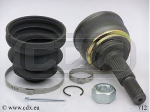 CDX 712 jungčių komplektas, kardaninis velenas 
 Ratų pavara -> Sujungimai/komplektas