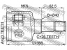 FEBEST 2111-CB420LH jungtis, kardaninis velenas
1451974, 36001360