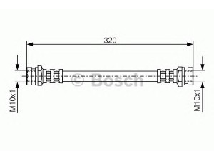 BOSCH 1 987 476 541 stabdžių žarnelė 
 Stabdžių sistema -> Stabdžių žarnelės
B09243810A, MB09243810A, B092-43-810A