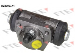 FTE R220007A1 rato stabdžių cilindras 
 Stabdžių sistema -> Ratų cilindrai
1115986, 6808557, 93BB2261EC, 93BB2261ED