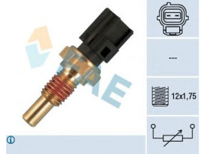 FAE 33746 jutiklis, cilindro galvos temperatūra; siuntimo blokas, aušinimo skysčio temperatūra 
 Elektros įranga -> Jutikliai
3857955, 5040463, 8L3A-6G004-AA