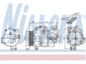 NISSENS 89043 kompresorius, oro kondicionierius 
 Oro kondicionavimas -> Kompresorius/dalys
6452.6.935.613, 6452.6.987.766