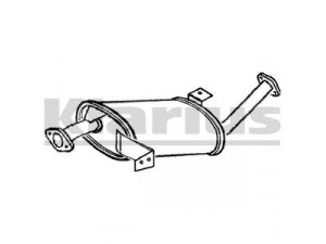 KLARIUS FE361D vidurinis duslintuvas 
 Išmetimo sistema -> Duslintuvas
1953187, 1960322, 201007F250, 201007F250
