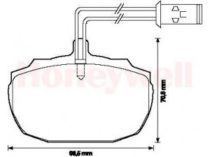 BENDIX 571821B stabdžių trinkelių rinkinys, diskinis stabdys 
 Techninės priežiūros dalys -> Papildomas remontas
GBP219, GBP244, GBP90244, GBP219