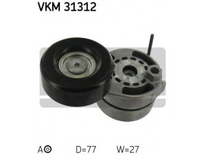SKF VKM 31312 įtempiklio skriemulys, V formos rumbuotas diržas 
 Diržinė pavara -> V formos rumbuotas diržas/komplektas -> Įtempiklio skriemulys
06E 903 133 B, 06E 903 133 E, 06E 903 133 Q