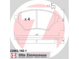 ZIMMERMANN 23863.160.1 stabdžių trinkelių rinkinys, diskinis stabdys 
 Techninės priežiūros dalys -> Papildomas remontas
N0Y73328Z, N0Y93323Z