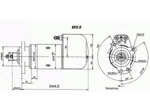 DELCO REMY 19024125 starteris