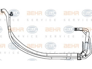 HELLA 9GS 351 337-671 aukšto slėgio linija, oro kondicionavimas
4 522 486, 4 565 167, 4C1119D734AA