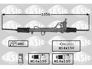 SASIC 7006129 vairo pavara 
 Vairavimas -> Vairo pavara/siurblys
7701471988, 7711134965, 8200276161