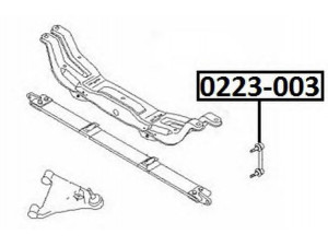 ASVA 0223-003 šarnyro stabilizatorius
55061-0A971