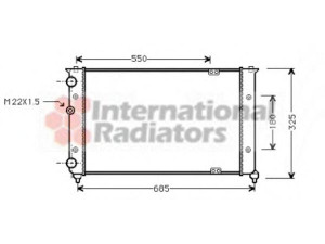 VAN WEZEL 58002156 radiatorius, variklio aušinimas 
 Aušinimo sistema -> Radiatorius/alyvos aušintuvas -> Radiatorius/dalys
6K0121253AC, 6K0121453AC, 6KO121253AC