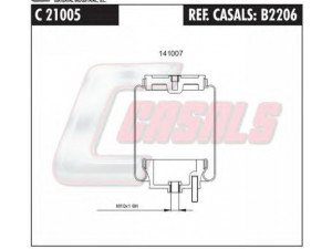 CASALS B2206 amortizatorius, kabinos pakaba
5010133079