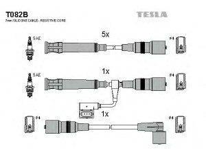 TESLA T082B uždegimo laido komplektas