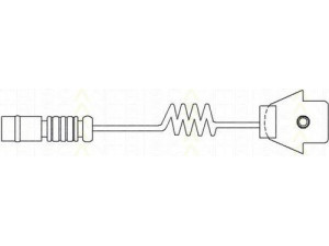 TRISCAN 8115 23001 įspėjimo kontaktas, stabdžių trinkelių susidėvėjimas 
 Stabdžių sistema -> Susidėvėjimo indikatorius, stabdžių trinkelės
201 540 03 17