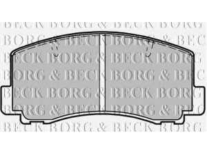 BORG & BECK BBP1198 stabdžių trinkelių rinkinys, diskinis stabdys 
 Techninės priežiūros dalys -> Papildomas remontas
MB277619, MB327619, MB366393, MB699887