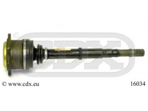 CDX 16034 jungtis, kardaninis velenas 
 Ratų pavara -> Sujungimai/komplektas