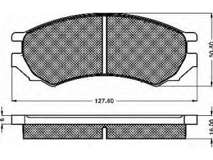 BSF 10524 stabdžių trinkelių rinkinys, diskinis stabdys 
 Techninės priežiūros dalys -> Papildomas remontas
4106045E86, 4106051E85, 4106072J25