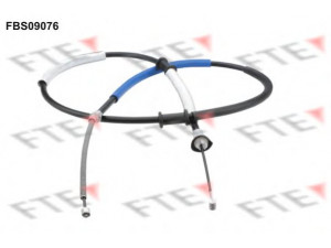 FTE FBS09076 trosas, stovėjimo stabdys 
 Stabdžių sistema -> Valdymo svirtys/trosai
46766308, 46835328