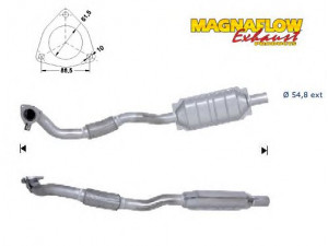 MAGNAFLOW 65806D katalizatoriaus keitiklis 
 Išmetimo sistema -> Katalizatoriaus keitiklis
5854295
