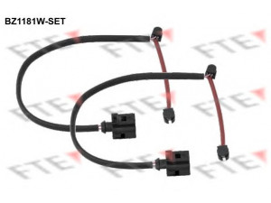 FTE BZ1181W-SET įspėjimo kontaktas, stabdžių trinkelių susidėvėjimas 
 Stabdžių sistema -> Susidėvėjimo indikatorius, stabdžių trinkelės
8J0 615 437, 8J0 615 437