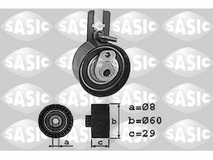 SASIC 1700013 įtempiklio skriemulys, paskirstymo diržas 
 Techninės priežiūros dalys -> Papildomas remontas
082988, 9400829889, 1145947, 1359934