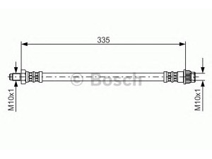 BOSCH 1 987 476 955 stabdžių žarnelė 
 Stabdžių sistema -> Stabdžių žarnelės
77 00 304 968, 77 00 314 792, 77 00 679 271