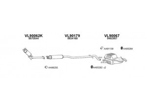 VENEPORTE 900018 išmetimo sistema 
 Išmetimo sistema -> Išmetimo sistema, visa