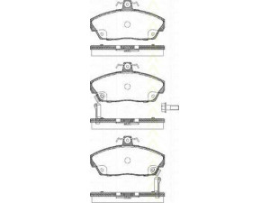 TRISCAN 8110 10013 stabdžių trinkelių rinkinys, diskinis stabdys 
 Techninės priežiūros dalys -> Papildomas remontas
45022-S74-E10, 45022-SK3-E00, 45022-ST3-E00