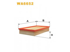 WIX FILTERS WA6652 oro filtras 
 Filtrai -> Oro filtras
1120940104, 1120940204