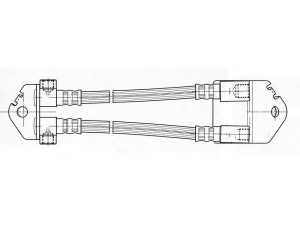 CEF 512363 stabdžių žarnelė 
 Stabdžių sistema -> Stabdžių žarnelės
3C112282BA, 4519466