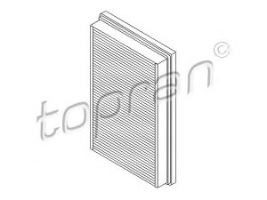 TOPRAN 501 158 oro filtras 
 Filtrai -> Oro filtras
1 491 749, 1372 1 491 749