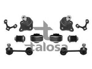 TALOSA 49-04278 pakabos komplektas 
 Ašies montavimas/vairavimo mechanizmas/ratai -> Valdymo svirtis/pasukamosios svirties sujungimas -> Vairo trauklės (valdymo svirtis, išilginis balansyras, diago