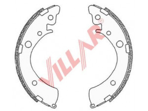 VILLAR 629.0697 stabdžių trinkelių komplektas 
 Techninės priežiūros dalys -> Papildomas remontas
43053S2GE50, 43053S5AE50, 43153S2G951