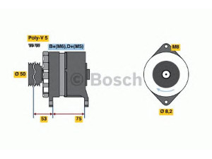 BOSCH 0 986 036 540 kintamosios srovės generatorius 
 Elektros įranga -> Kint. sr. generatorius/dalys -> Kintamosios srovės generatorius
1204059, 1204086, 1204092, 90242749