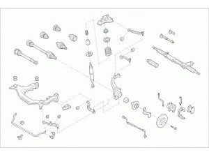 SACHS AUDI-A4AV-FS003 vairavimo mechanizmas; rato pakaba 
 Ašies montavimas/vairavimo mechanizmas/ratai -> Prekių paieška pagal schemą
