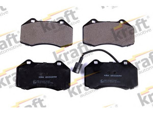 KRAFT AUTOMOTIVE 6006899 stabdžių trinkelių rinkinys, diskinis stabdys 
 Techninės priežiūros dalys -> Papildomas remontas
71753265, 71765466, 77364716, 77365672