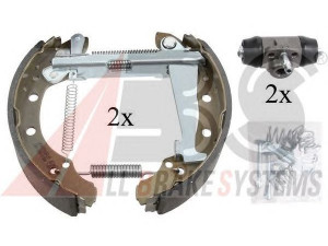 A.B.S. 111411 stabdžių trinkelių komplektas 
 Techninės priežiūros dalys -> Papildomas remontas