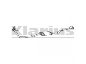 KLARIUS DN221H priekinis duslintuvas 
 Išmetimo sistema -> Duslintuvas
2002008G10, 2002008G77, 2002008G78