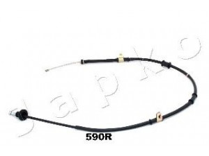 JAPKO 131590R trosas, stovėjimo stabdys 
 Stabdžių sistema -> Valdymo svirtys/trosai
MB520342
