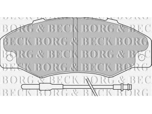 BORG & BECK BBP1078 stabdžių trinkelių rinkinys, diskinis stabdys 
 Techninės priežiūros dalys -> Papildomas remontas
7701202481, 7701202731, 7701202785