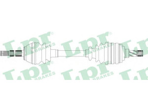 LPR DS37020 kardaninis velenas 
 Ratų pavara -> Kardaninis velenas
374222