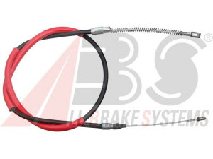 A.B.S. K13088 trosas, stovėjimo stabdys 
 Stabdžių sistema -> Valdymo svirtys/trosai
291.609.702D, 291.609.702H